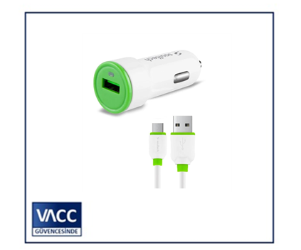 5-Soultech SC344B 3.1mAh Araç Şarjı+Micro Data Kbl