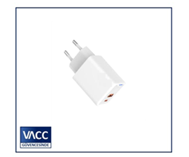 1-Wizz WS465B 67W 3 Port USB-A+USB-C+USB-C GaN Seyah