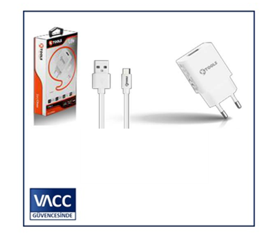 2-KTOOLS LIFE 2.4A 1USB TYPE C SEYAHAT SARJI 12W / 2