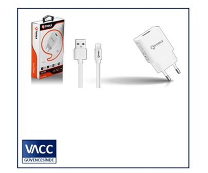 2-KTOOLS LIFE 2.4A 1USB LIGHTNING SEYAHAT SARJI 12W
