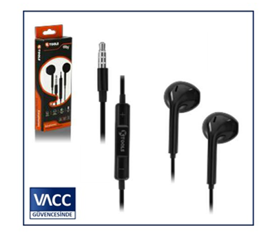 4-KTOOLS EASY SIYAH KABLOLU KULAKLIK
