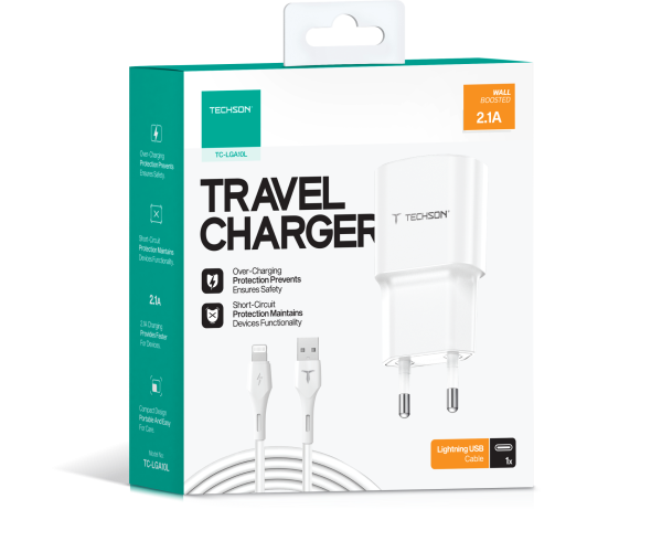 V-30412 2.1A ŞARJ SETİ LİGHTİNG