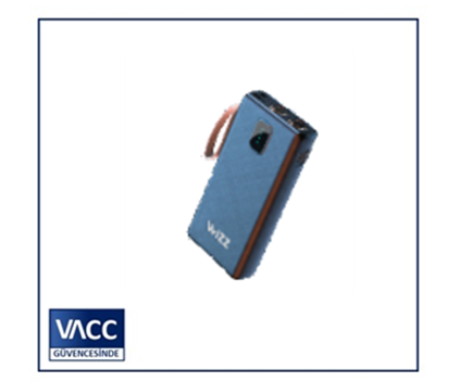 6-Wizz WP023S 20.000mAh 2xUSB LED Fenerli PB 