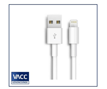 3-Wizz WK201B 2.1 A Lightning Data Kablo
