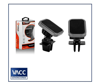 11-KTOOLS MAGNET SQUARE SIYAH TELEFON TUTUCU