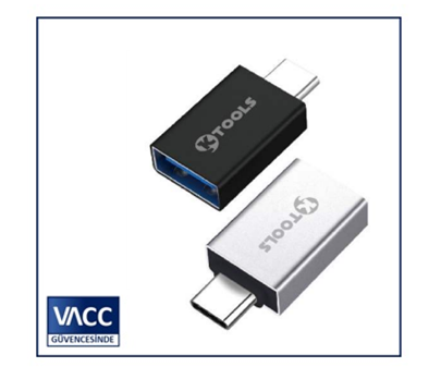 10-KTOOLS OTG PRO USB-A TO TYPE C  DONUSTURUCU ADAPTOR