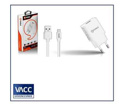 2-KTOOLS LIFE 2.4A 1USB MICRO SEYAHAT SARJI 12W/2.4A