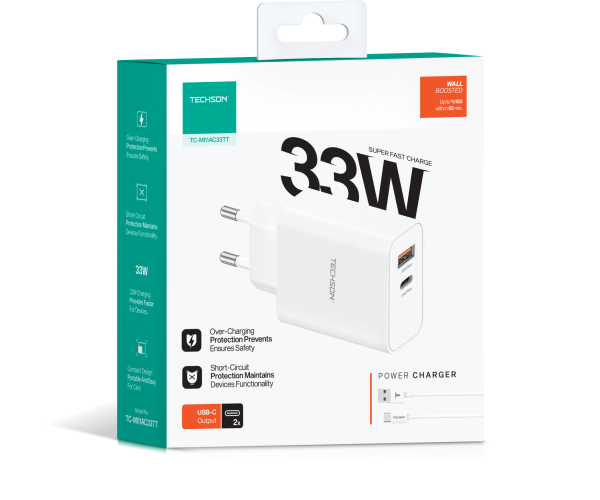 V-30418 M11AC 33W TYPE-C ŞARJ SETİ