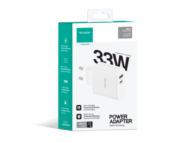 V-03408 SÜPER HIZLI 33W USB-PD ADAPTÖR